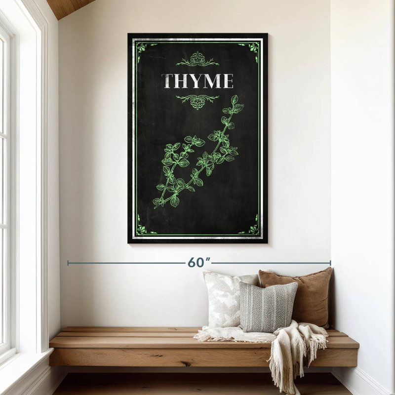 Thym frais, H 48 po x l 32 po