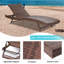 Chaise longue en osier Dzamhur-161011966