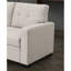 Modulaire en U librement modulable avec repose-pieds - 6 pièces, pour le salon, le bureau, le cinéma maison et l'élégant tissu modulaire amovible en U 2 pièces, 6 pièces, bureaux, théâtres, design