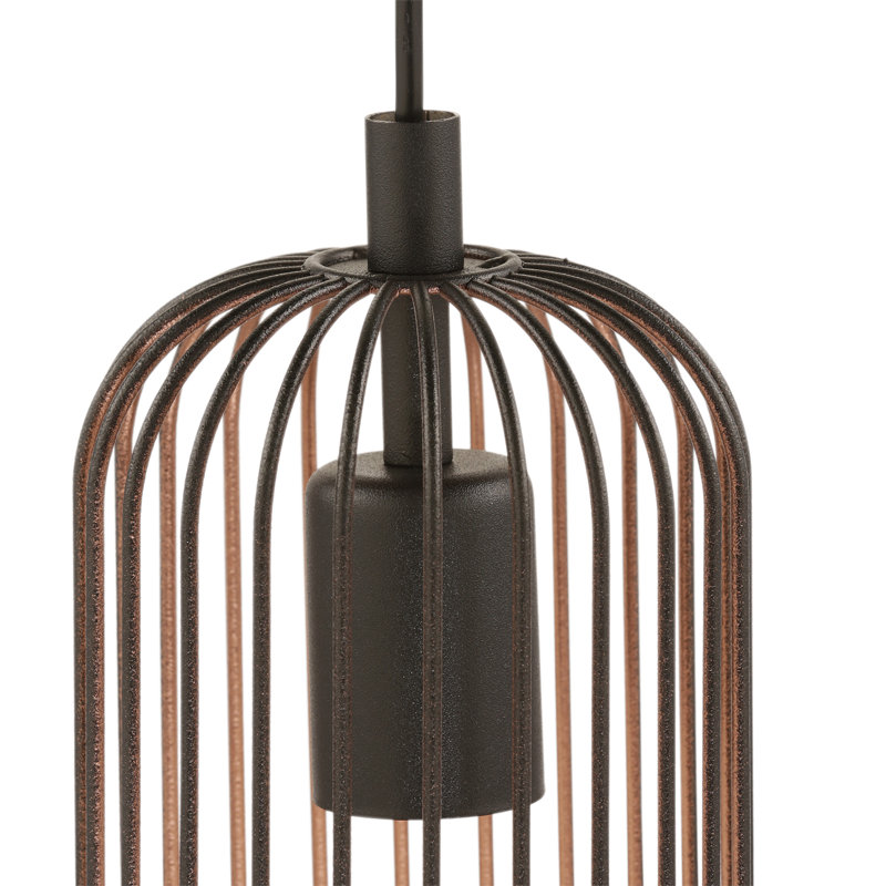 Boddie 1 - Light Black Cylinder Pendant
