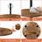 3 Tier Cupcake Stand Rustic Dessert Table Display Set Wood Cupcake