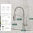 Fapully Pull Down Touchless Kitchen Faucet