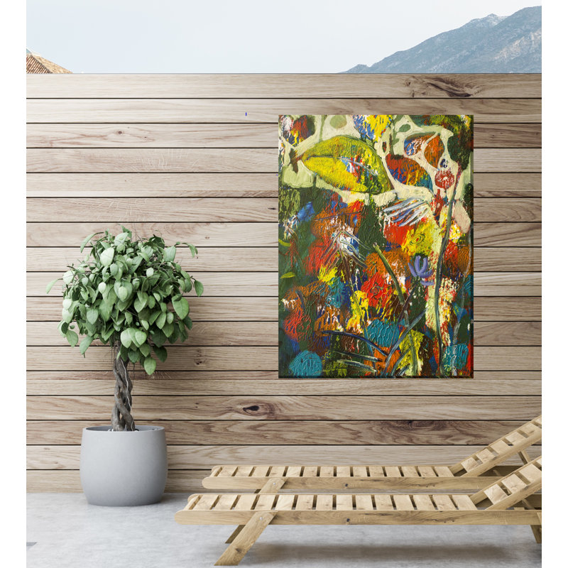Toile murale d'extérieur Beonica Bawdy Botanicals