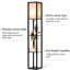 162.7cm Oil Rubbed Traditional Floor Lamp-518450007