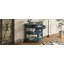Console en bois avec tiroir et tablettes-133712550