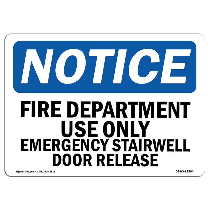 Notice Sign