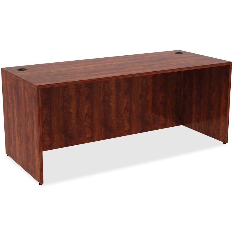 Essentials Series Desk Shell, Chery, 29.5" H x 72" W x 30" D