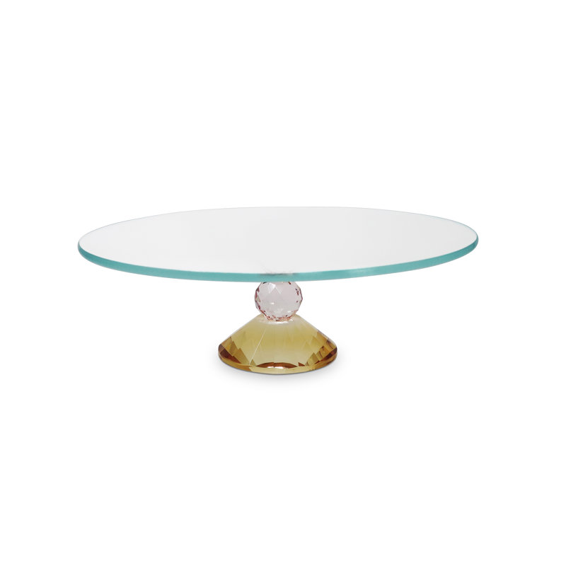 Latitude Run® Monika Glass Tray