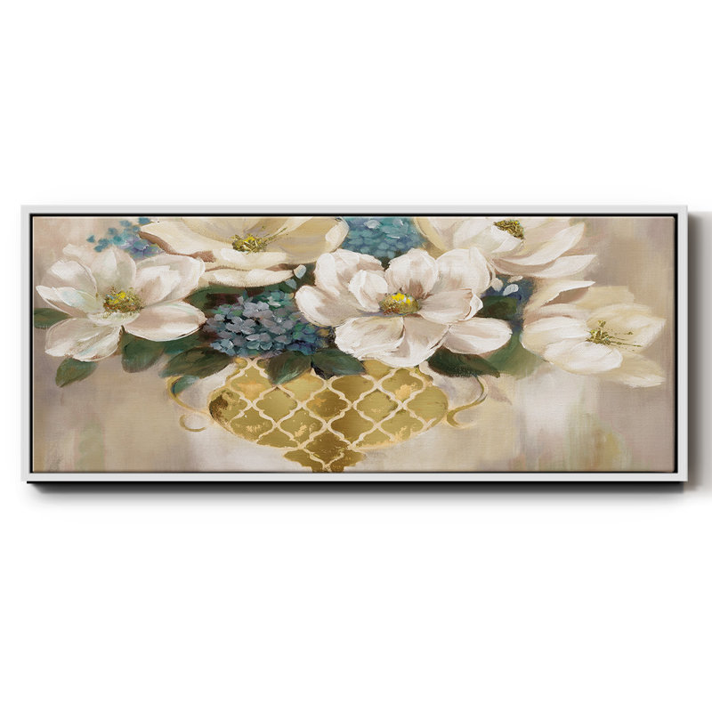 Southern Magnolia - toile encadrée, H 20 po x l 50 po