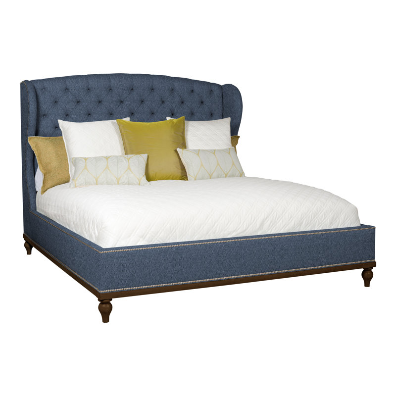 Emma King Bed, Havana, Navada Blue, Yes