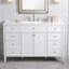 Freestanding Standard Free Standing Single Double Single Vanity Bathroom Vanity With Top-2086182374