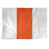 Blanc / Orange