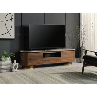 ACME Willene TV Stand W/Ceramic Top