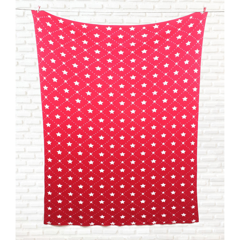 Jeté en coton star Stetler