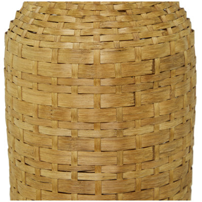 Africia Wood Floor Vase
