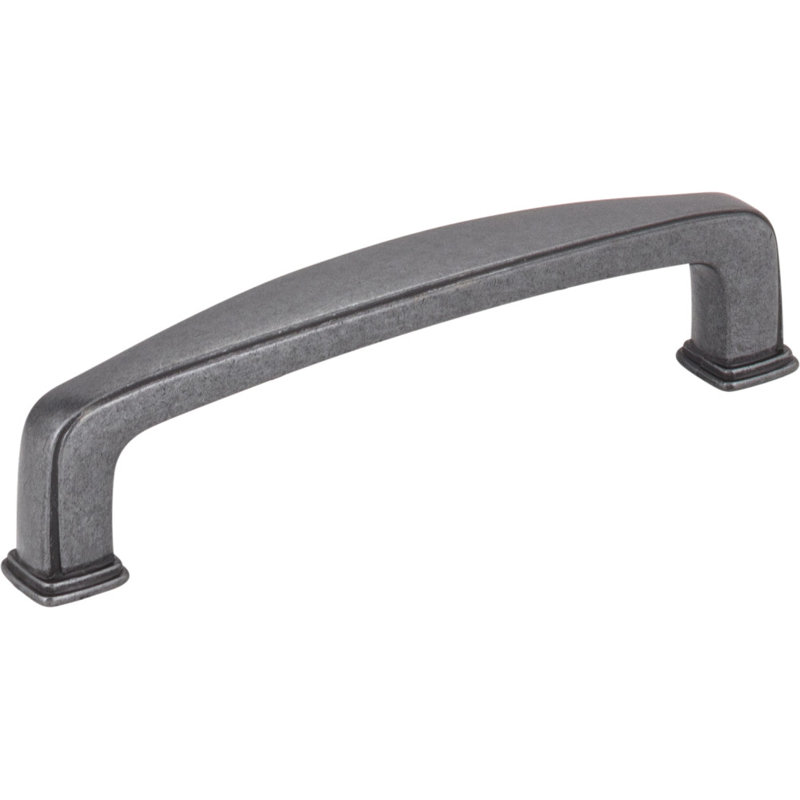 Milan I Bar Pull, 3 3/4", Gun Metal