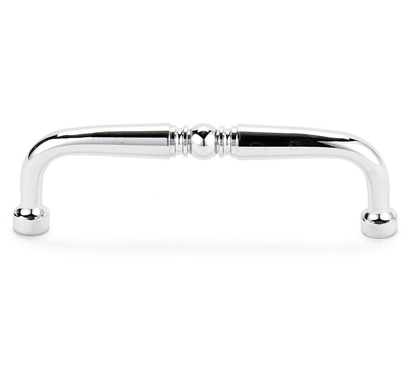 Poignée électrique Pulls I, Chrome poli, 4"