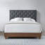 Grand lit performance en velours Rhiannon-1146860431