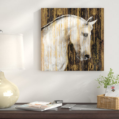 « cheval ii », reproduction d’art sur toile