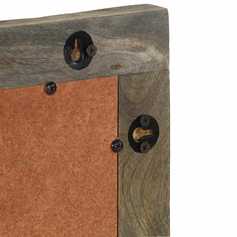 Solid Mango Wood Rectangle Mirror