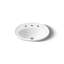 Serif Ceramic Oval Drop-In Bathroom Sink with Overflow-10941844-19195653