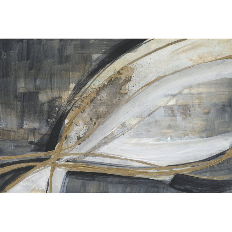 «Twist Vortex II» par Jennifer Goldberger, reproduction d'art sur toile tendue, H 20 po x l 30 po