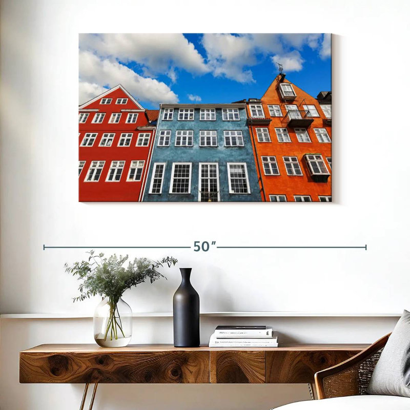 Copenhagen Architecture, 26" H x 39" W
