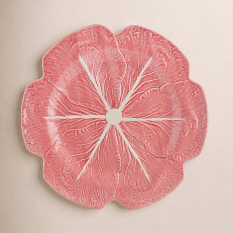 Cabbage Pink Charger Plate 12", Set of 2