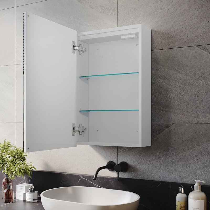 Dazire 23.62mm W 14.96mm H Medicine Cabinet Mirror