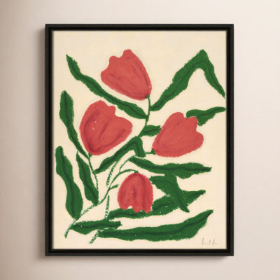 Colette "Red Tulips" Print by Camilla Bergqvist