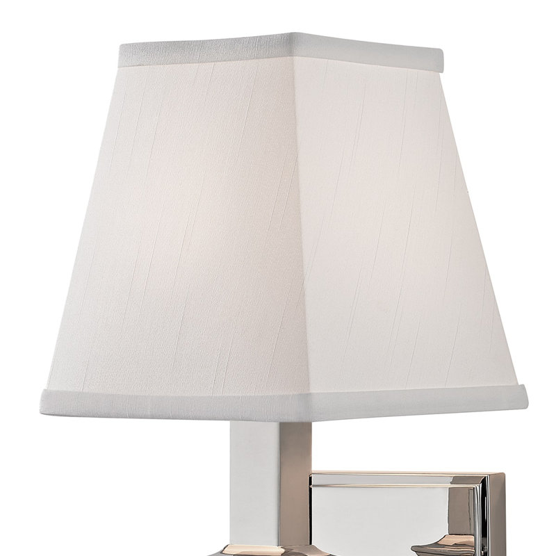Ruskin 1 - Light Wallchiere, Polished Nickel