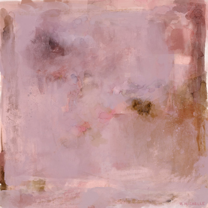 «Bennye First Kiss On Canvas» par Hayley Michelle, reproduction, H 36 po x l 36 po