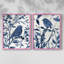 «Bluebird Silhouette I», reproduction encadrée de qualité supérieure - prête à être accrochée - aucun clou requis - aucun clou requis-1378477003-1378477000