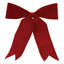 Arc de Noël rouge câblé-909784026