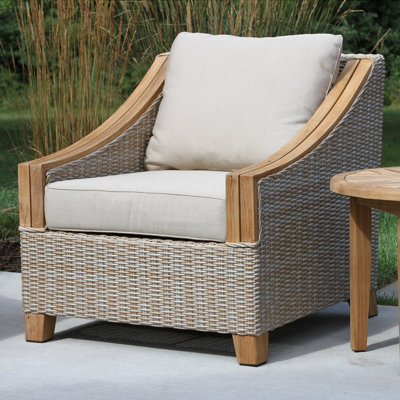 Carlton Teak Patio Chair with Sunbrella Cushions