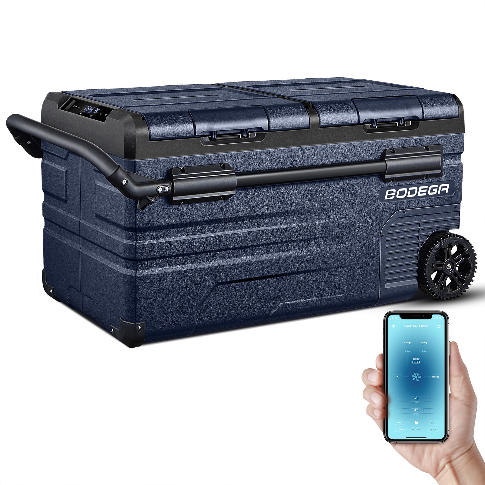 BODEGA Retro 2.65 Cubic Feet Convertible Mini Fridge with Freezer | Fridge.com