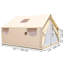 Tente murale en toile 14 x 16 pi avec cadre, ignifuge pour 12 personnes-99194549-99194550