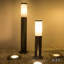 Stilo Black Steel Pathway Light-21802116