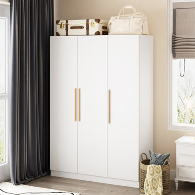6-Doors Wooden Wardrobe Storage For Bedroom