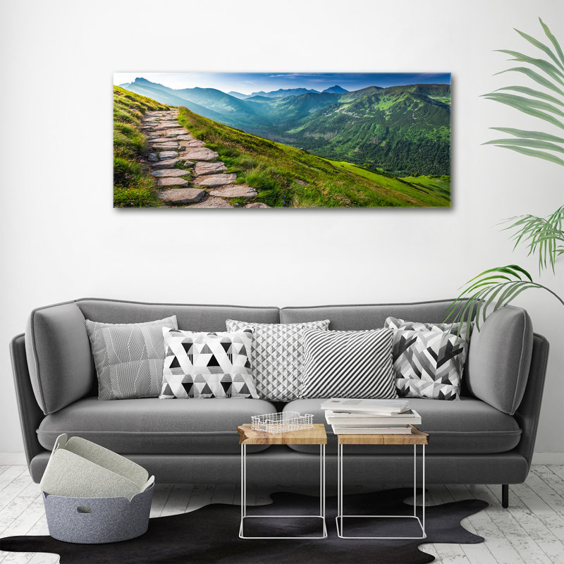 Path in the Tatras 1 Piece Wall Art on Canvas