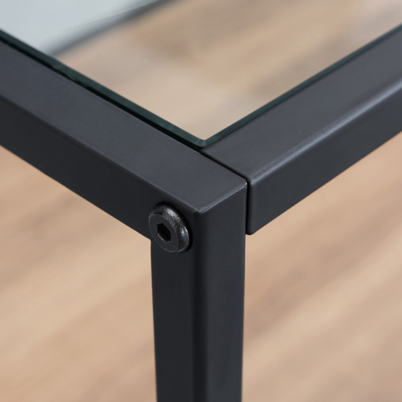 Table basse avec rangement Halesworth, Chêne rustique