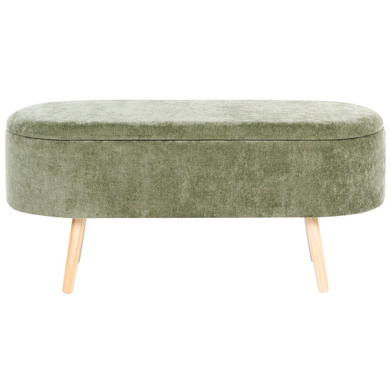 Polyester Upholstered Storage Bench