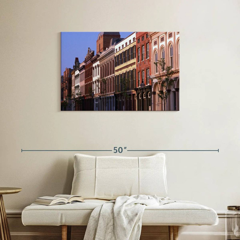 Lynelle Charleston District Buildings, 24" H x 36" W