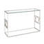Norte 120cm Glass Top Console Table