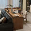 Bureaux en bois massif en L noyer clair-107727417-107727419