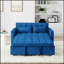 84 Inch Rolled Arm Chesterfield 3 Seater Sofa with Tufted Back for Comfort and Durability