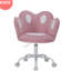 Fauteuil de coiffeuse pivotant Kids Kiki avec revêtement en velours ultra lisse