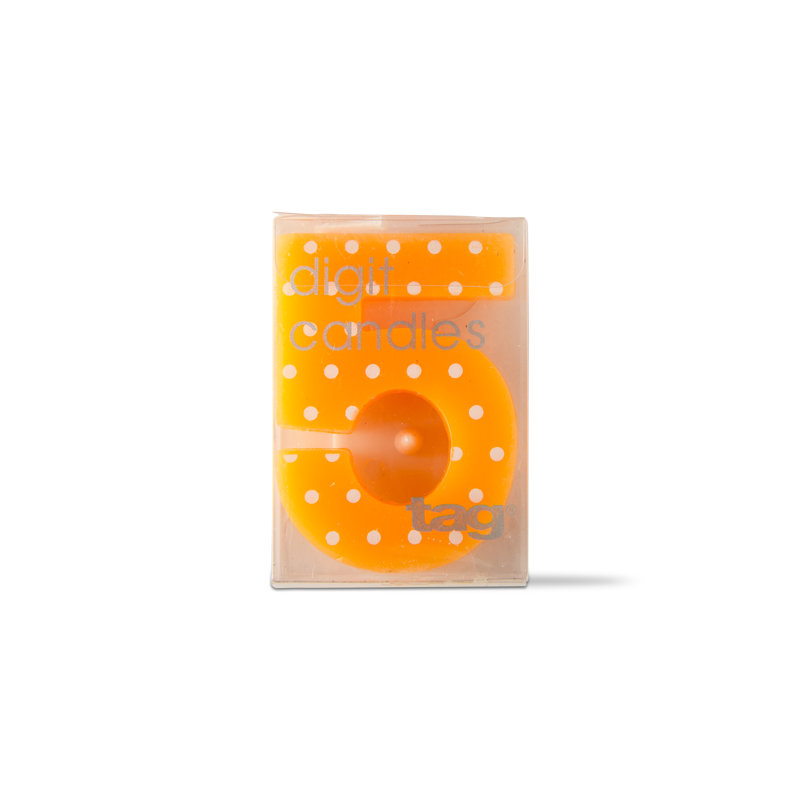 Five Digit Party Candle Dots