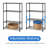 4 Tier Adjustable Wire Shelving Unit