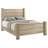 Sansome Weathered Oak 55-inch Eastern King Panel Bed